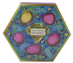 Парфумерія, косметика Набір бомбочок для ванн - Echolux Diamond Bath Bomb (b/bomb/5x30g)