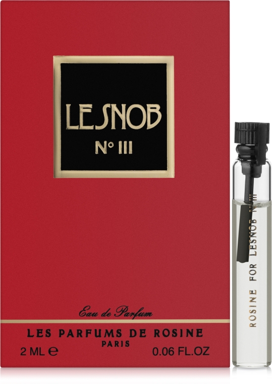 Parfums de Rosine Lesnob III Red Rose - Парфюмированная вода (пробник) — фото N1