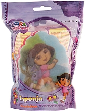 Духи, Парфюмерия, косметика Мочалка банная детская "Дора" 13, розовая - Suavipiel Dora Bath Sponge