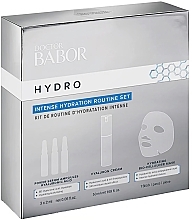 Парфумерія, косметика Набір для інтенсивного зволоження - Babor Intense Hydration Routine Set (ampules/3x2ml + cr/50ml + mask/1pcs)