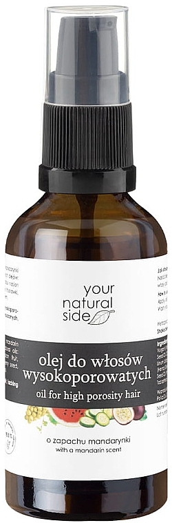 Масло для волос повышенной пористости - Your Natural Side Oil For High Porosity Hair — фото N1
