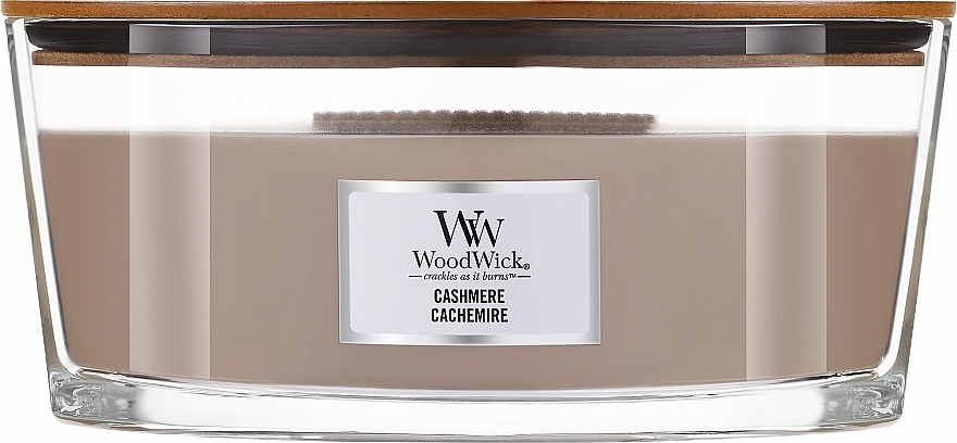 Ароматична свічка у склянці - Woodwick Cashmere Scented Candle — фото N2