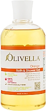 Гель для ванни та душу "Апельсин" на основі оливкової олії - Olivella Orange Bath & Shower Gel — фото N1