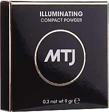 Парфумерія, косметика Освітлювальна пудра для обличчя - MTJ Cosmetics Illuminating Compact Powder