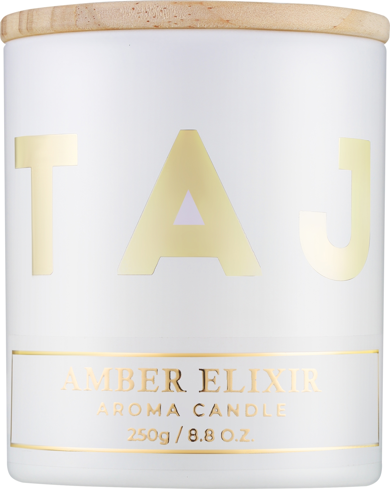 Ароматична свічка "Amber Elixir" - Taj Max Aroma Candle — фото 250g