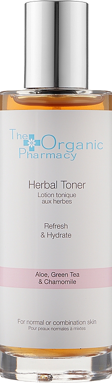 Травяной тонер для нормальной и комбинированной кожи - The Organic Pharmacy Herbal Toner — фото N1