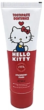 Духи, Парфюмерия, косметика Зубная паста со вкусом клубники "Hello Kitty" - Take Care Toothpaste 