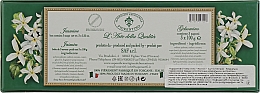 Набор натурального мыла "Жасмин" - Saponificio Artigianale Fiorentino Jasmine Scented Soap (soap/3pcsx100g) — фото N3