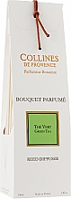 Духи, Парфюмерия, косметика Аромадиффузор "Зеленый чай" - Collines de Provence Bouquet Aromatique Green Tea