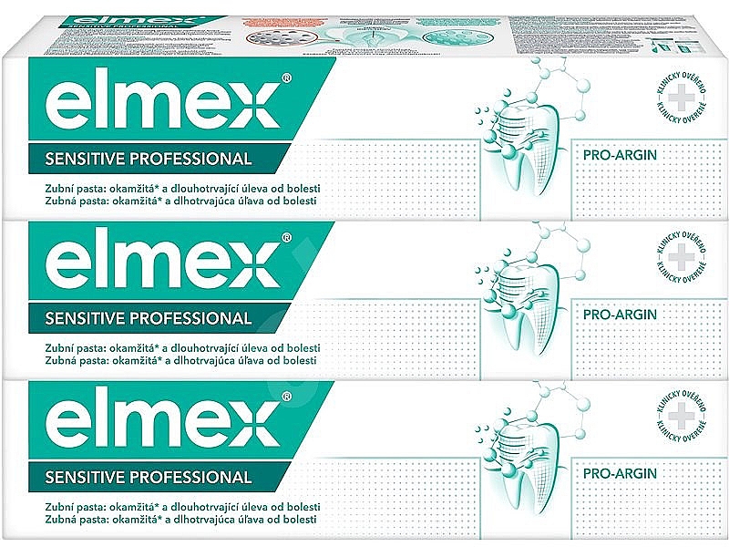 Набір - Elmex Sensitive Professional (toothpaste/3×75ml) — фото N1