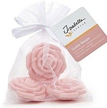 Парфумерія, косметика Мильні троянди в мішечку з органзи "Pink-Roses" - Isabelle Laurier Soap