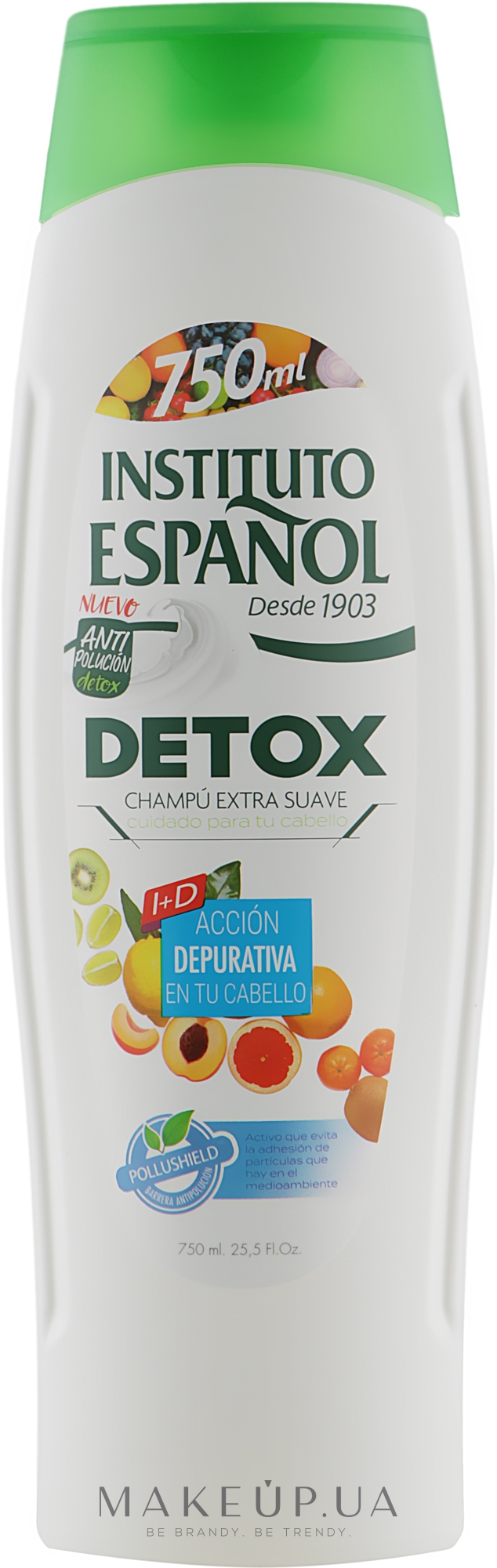 Шампунь для волосся - Instituto Espanol Detox Shampoo — фото 750ml