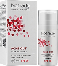 Відновлювальний крем з SPF 30 для шкіри з постакне - Biotrade ACNE OUT SPF 30 — фото N3