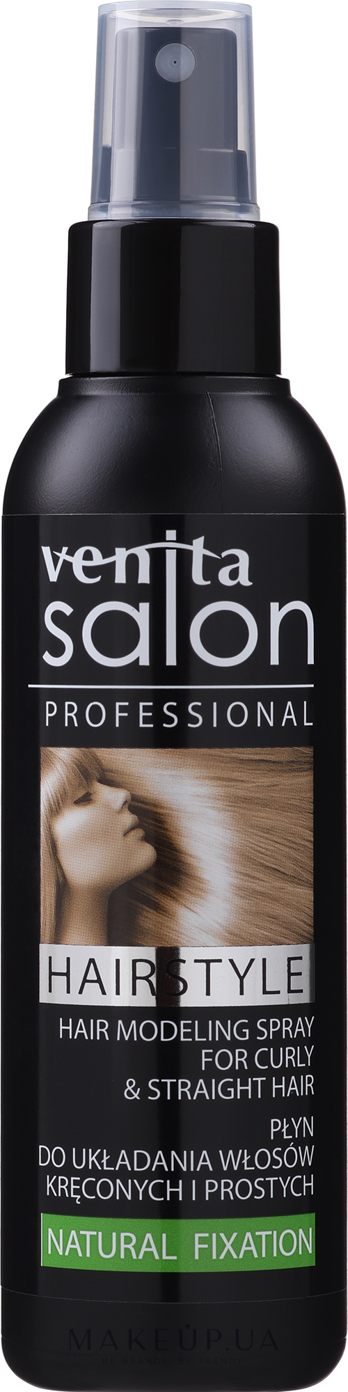 Спрей для фиксации волос с провитамином B5 - Venita Salon Professional Hair Modeling Spray with Provitamin B5 — фото 130ml
