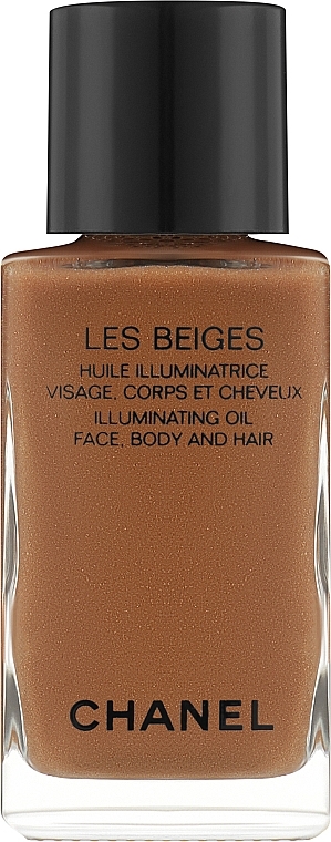 Олія для сяяння обличчя, тіла й волосся - Chanel Las Beiges