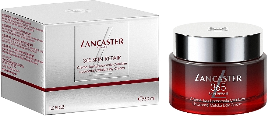 Ліпосомальний клітинний денний крем для обличчя - Lancaster 365 Skin Repair Liposomal Cellular Day Cream — фото N2