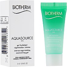 Духи, Парфюмерия, косметика Увлажняющий гель - Biotherm Aquasource Gel Hydratant (пробник)