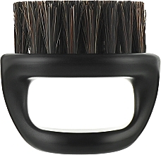 Щетка парикмахерская для бороды 9072, черная - SPL Barber Bro Finger Brush — фото N2