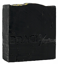 Твердое мыло с углем, кокосом и лакрицей - Bracia Mydlarze Solid Soap Charcoal Coconut with Licorice — фото N2