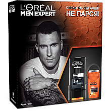 Парфумерія, косметика Набір "Термозахист" - L'Oréal Paris Men Expert (sh/gel/300ml + deo/50ml)