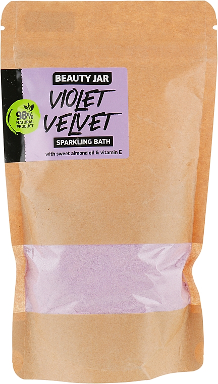 Пудра для ванни "Фіолетовий оксамит" - Beauty Jar Sparkling Bath Violet Velvet