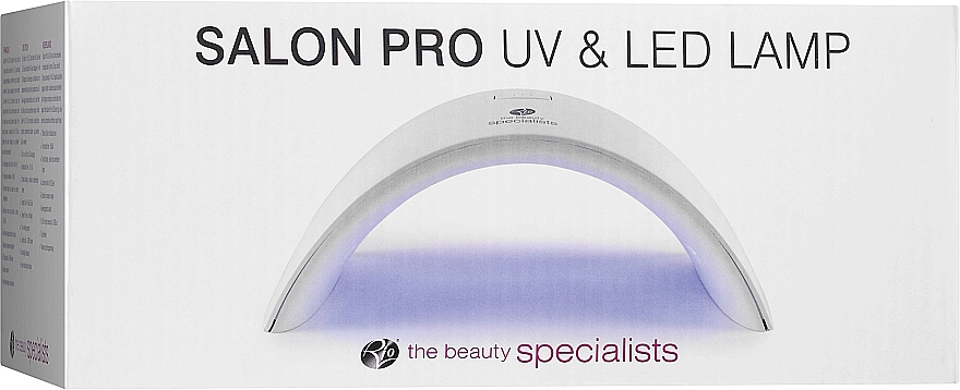 Лампа UV/LED, біла - Rio-Beauty Salon Pro UV & LED Lamp — фото N2