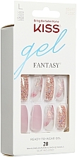 Набор накладных ногтей с клеем, L - Kiss Glam Fantasy Nails Dreams  — фото N2