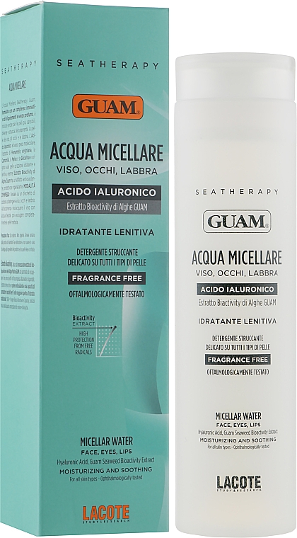 Міцелярна вода для обличчя - Guam Seatherapy Acqua Micellare — фото N2