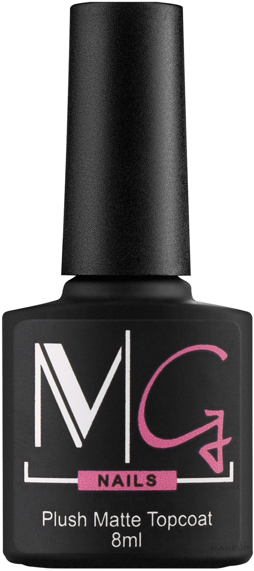 Матове фінішне покриття - MG Nails Plush Matte Top Coat — фото 8ml