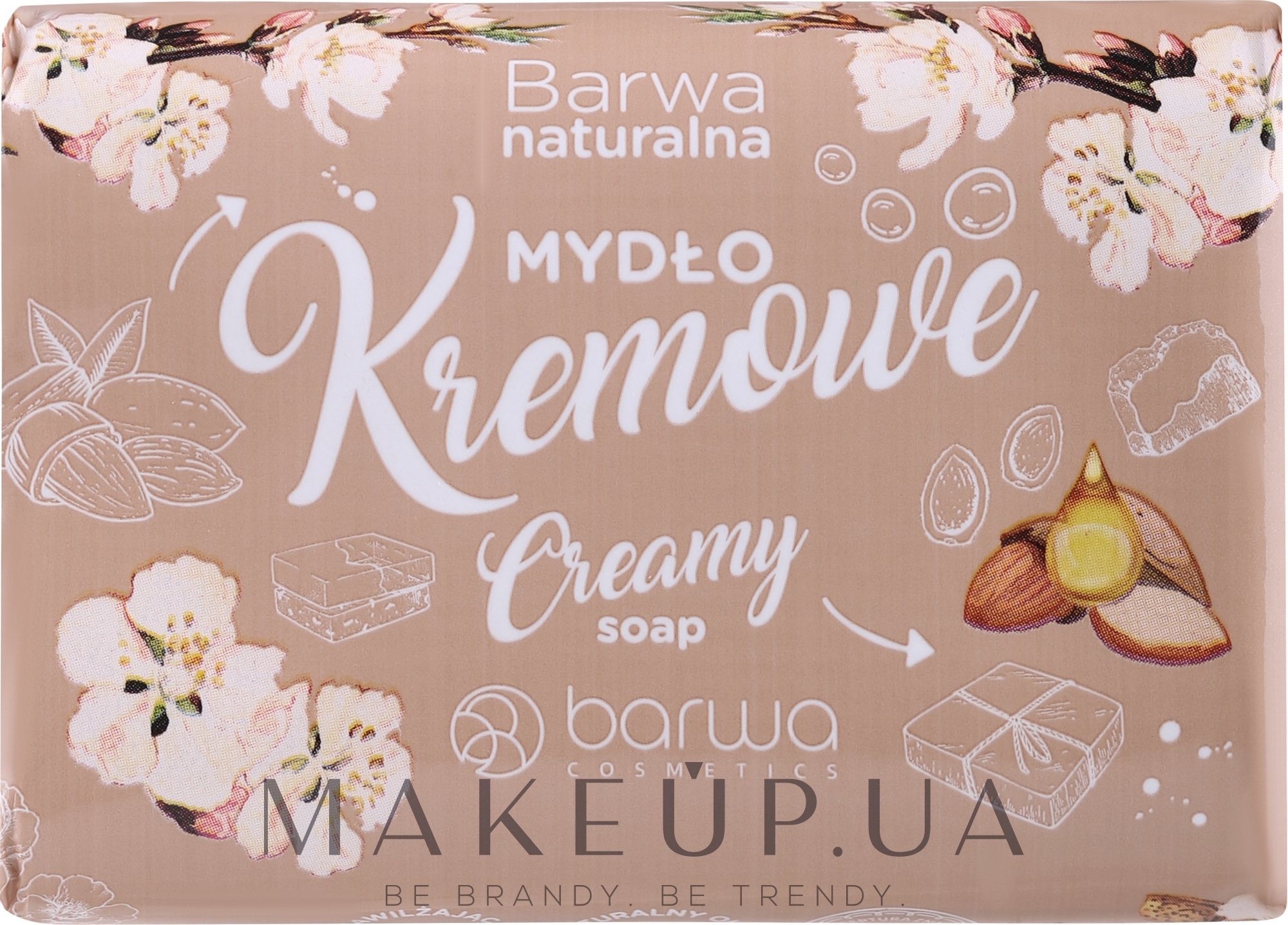 Крем-мило з гіцерином - Barwa Natural Cream Soap With Glycerin — фото 100g