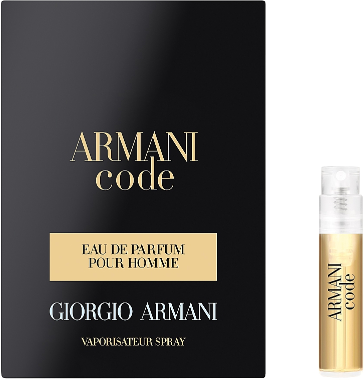 ПОДАРУНОК! Giorgio Armani Armani Code - Парфумована вода (пробник) — фото N1
