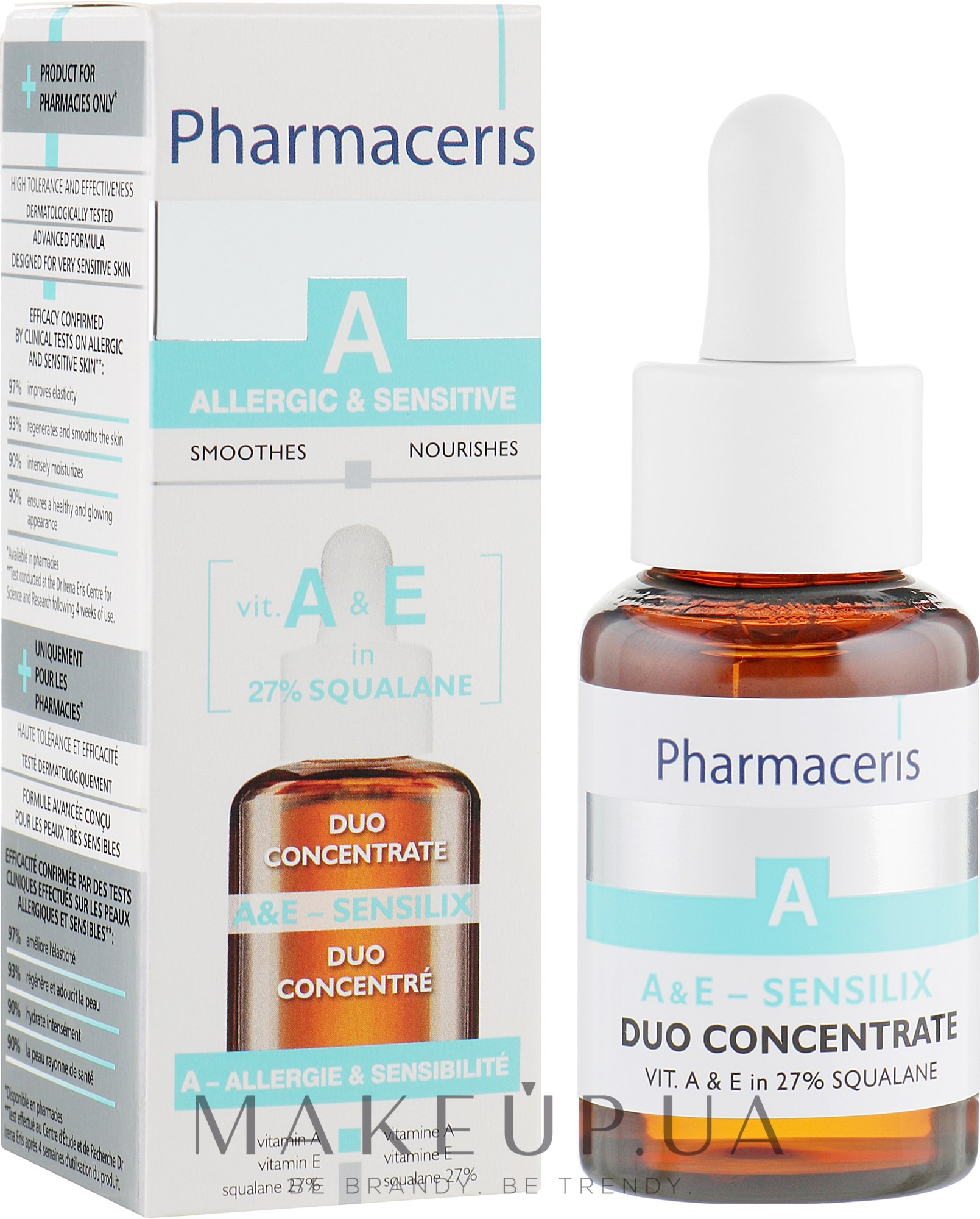 Концентрат с витамином А и Е - Pharmaceris A A&E Sensilix Duo Concentrate — фото 30ml