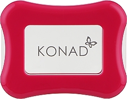 Штамп для стемпинга прозрачный, розовый - Konad Clear Jelly Stamp — фото N1