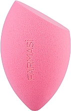 Парфумерія, косметика Спонж для макіяжу зі зрізом, рожевий - Farmasi Sponge