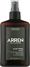 Духи, Парфюмерия, косметика Спрей-тоник для волос для мужчин - Arren Men's Grooming Hair Tonic Spray