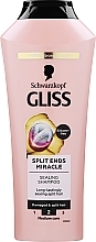 Шампунь проти посічених кінчиків - Schwarzkopf Gliss Split Ends Miracle Sealing Shampoo — фото N1