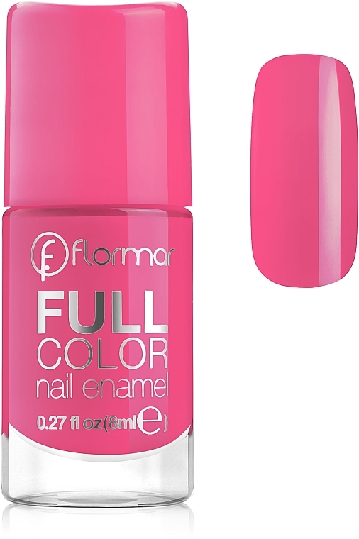 УЦІНКА Лак для нігтів - Flormar Full Color Nail Enamel * — фото N1