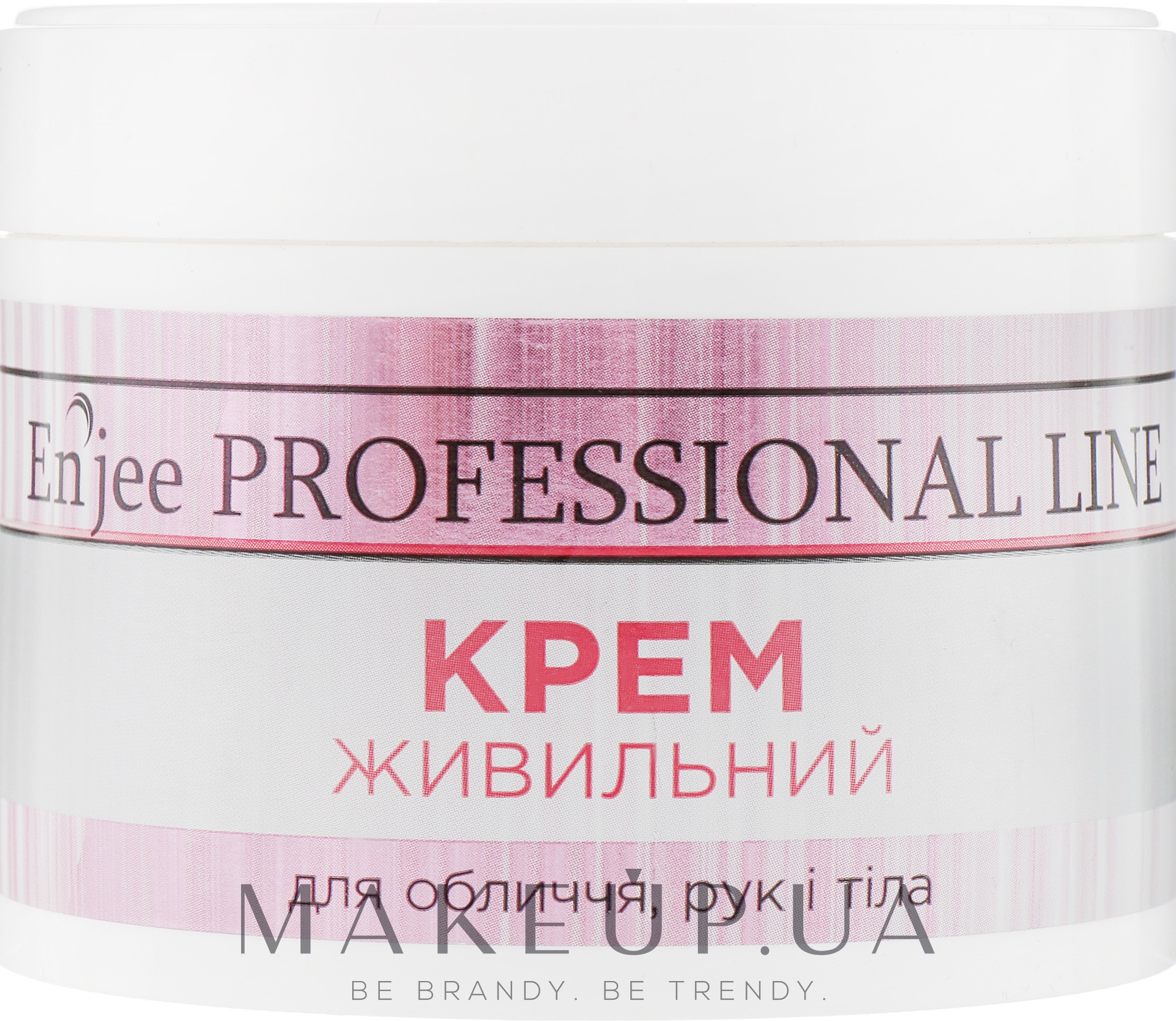 Крем для обличчя, рук і тіла "Живильний" - Enjee Professional Line — фото 300ml