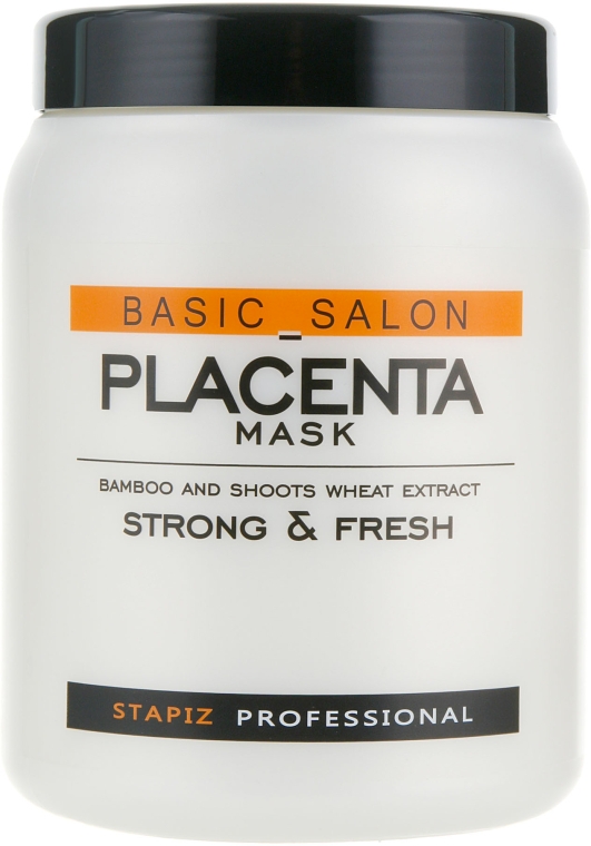 Маска для волос "Плацента" - Stapiz Basic Salon Placenta — фото N1