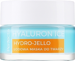 Гелева маска для обличчя - Perfecta Hyaluron Ice Hydra-Gel Mask — фото N2