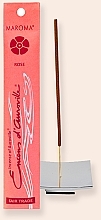 Ароматические палочки "Роза" - Maroma Encens d'Auroville Stick Incense Rose — фото N5