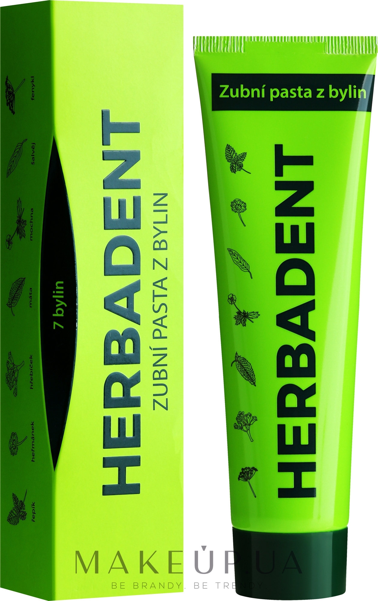 Зубная паста "Травяная" - Herbadent Original Herbal Toothpaste — фото 100g