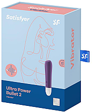 Парфумерія, косметика Міні-вібратор, фіолетовий - Satisfyer Ultra Power Bullet 2 Violet