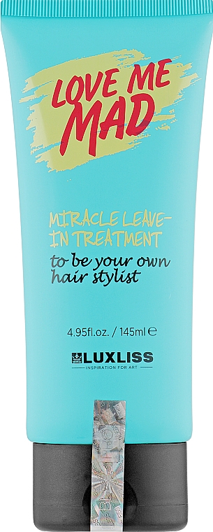 Экспресс-маска для волос "Чудо-восстановление 10 в 1" - Luxliss Miracle Leave-in Treatment  — фото N1