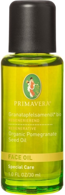 Органічна олія граната - Primavera Organic Pomegranate Seed Face Oil — фото N1