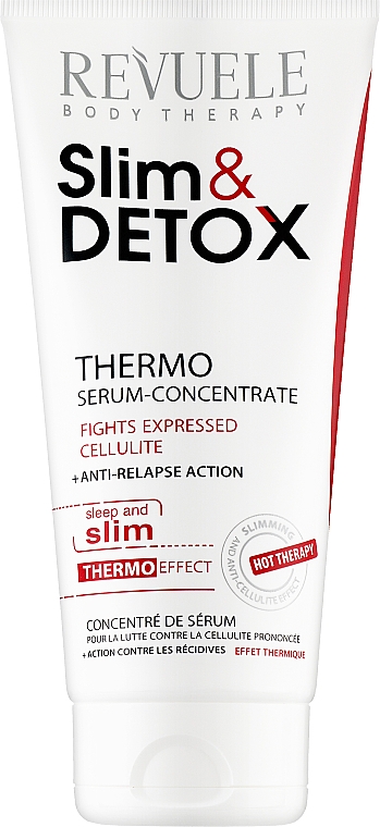 Сыворотка-концентрат для борьбы с запущенным целлюлитом - Revuele Slim & Detox Serum-Concentrate — фото N1