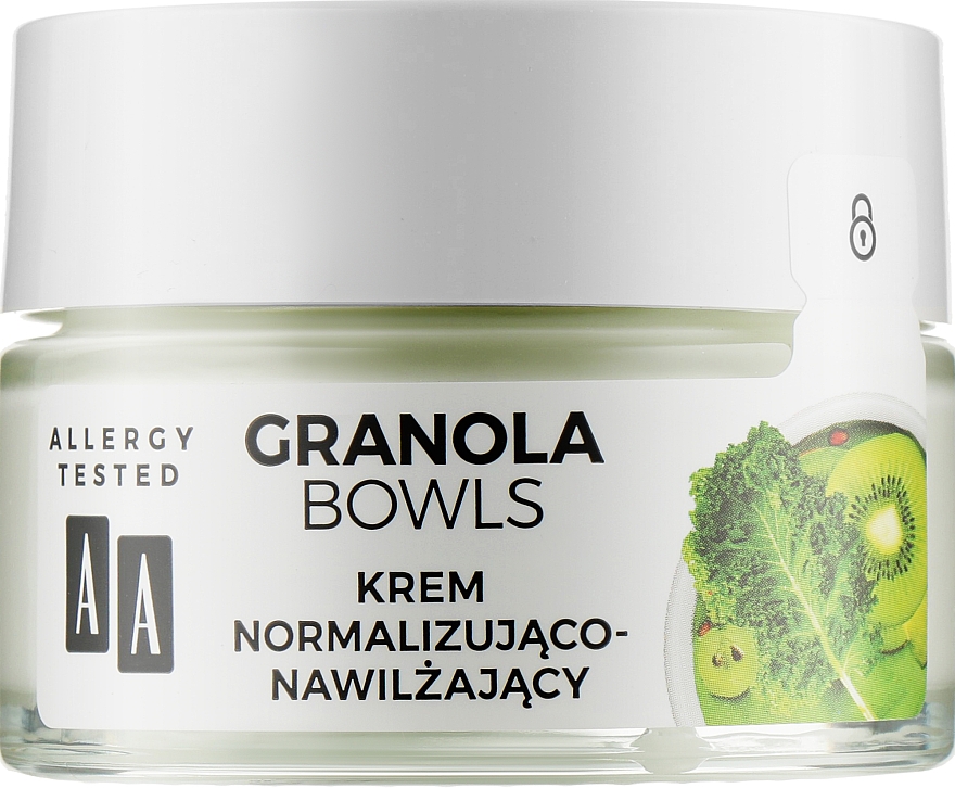 Нормализующий и увлажняющий детокс-крем - AA Granola Bowls — фото N1