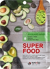Тканевая маска для лица "Авокадо" - Eyenlip Super Food Avocado Mask — фото N1