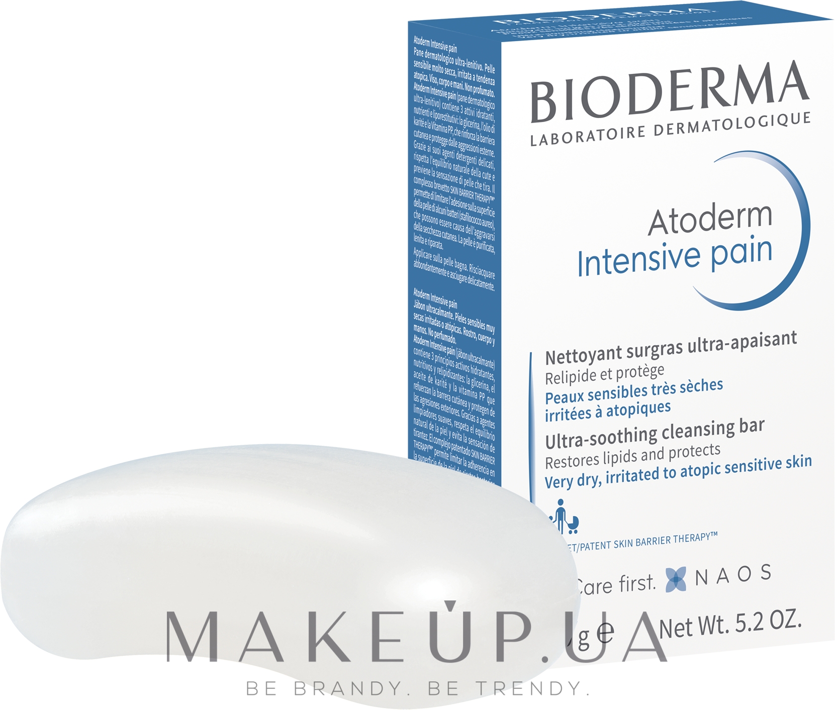 Мило - Bioderma Atoderm Pain Ultra Rich Soap — фото 150g