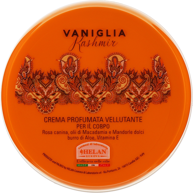 Крем для тіла ароматизований - Helan Vaniglia Kashmir Scented Cream — фото N1